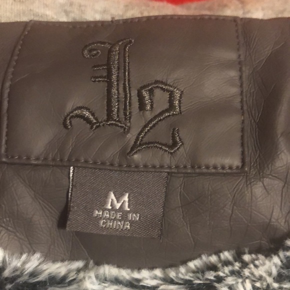 JZ Leather jacket/ never worn/ great condition/ grey/ medium/ woman’s - Picture 3 of 8